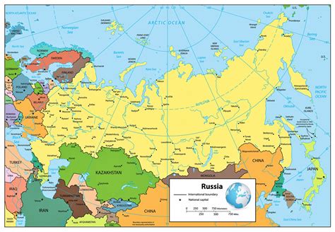 russia mapa